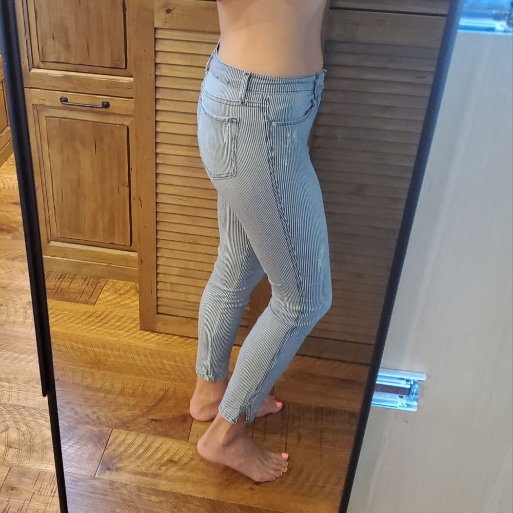 Banana republic skinny fit cropped Jean size 25 /0
